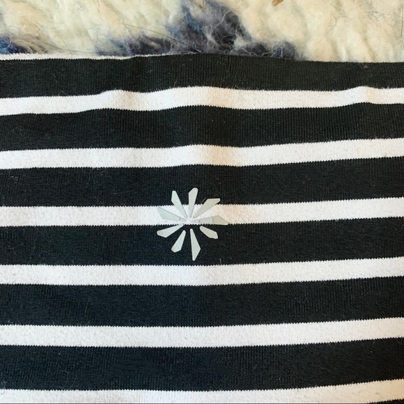 Athleta Stripes Chatarunga Crop Leggings | Size M - Picture 6 of 8